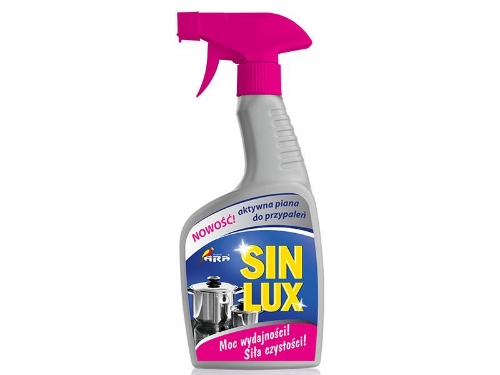 SIN LUX aktywna piana do przypaleń 500g