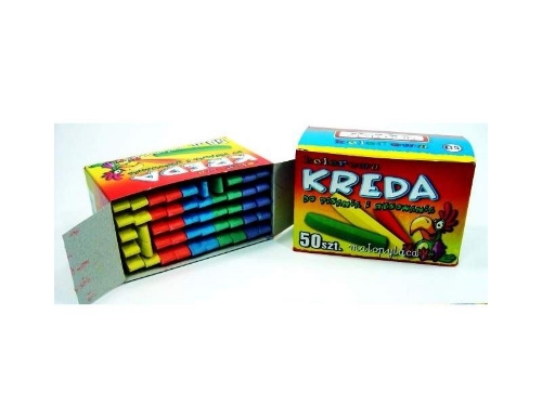 Kreda szkolna B5 kolorowa a50 /20 125581
