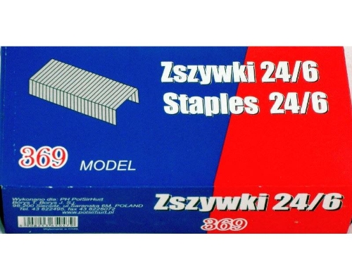 Zszywki 24/6 a1000 PEN WORD /OK OFFICE/ 10  