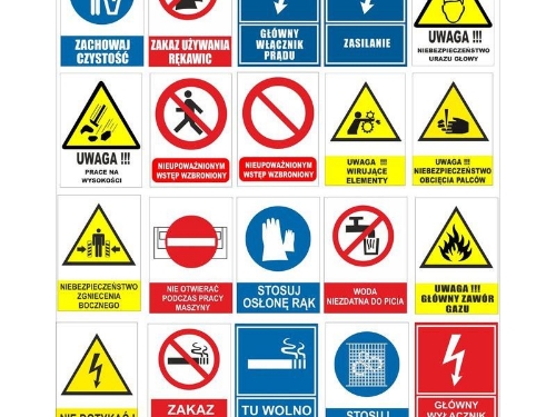 Naklejka info 15x15/20 gaśnica a1 /10