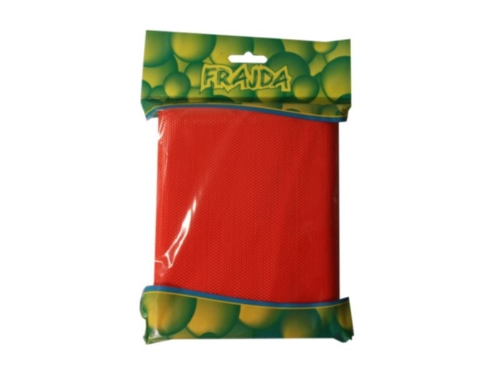 Obrus foliowy moletowany 120x140/150 czerw /50