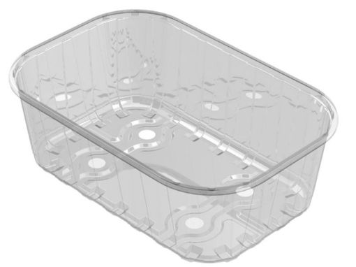 Poj owoce  250g FP250 PET 143x96x49mm /1,500
