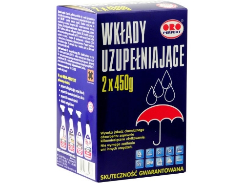 Pochłaniacz wilgoci ORO zapas 2x450g /6