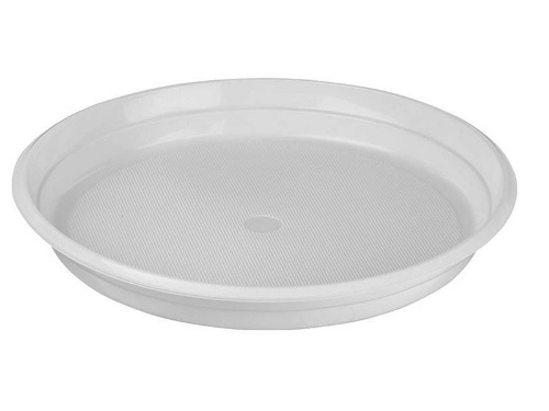 Talerz plastikowy wielorazowy *22cm 100szt  BITTNER 2030