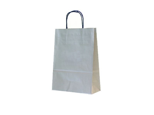 Torba pap 305x170x425 90g biała uch skręc/100