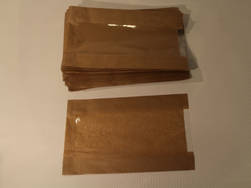 Torba fałdowa szara 180x60x295 + okno a250/10