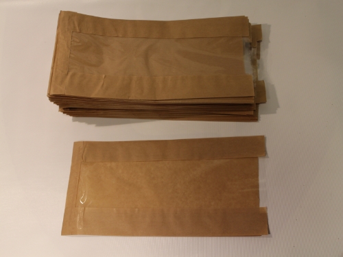 Torba fałdowa szara 170x60x375 + okno a250/10