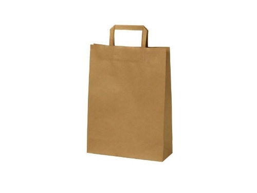 Torba pa 26x14x29/30 80g brąz uchw pł/ 250 lub 300