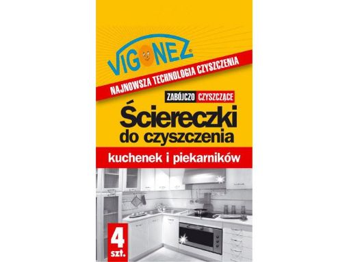 Vigonez ścierka do czysz kuchenek a4
