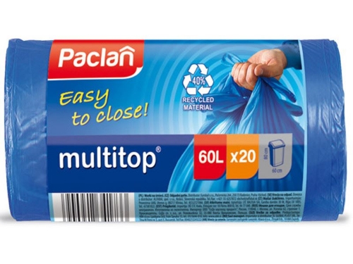 Worki na śmieci  60L Multi Top 24szt 134927