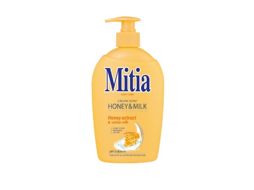 Mydło w płynie MITIA doz 500ml Honey & Milk /12