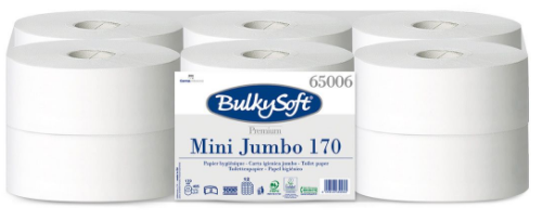 Papier toaletowy JUMBO Bulky Soft celuloza 2w 170mb 