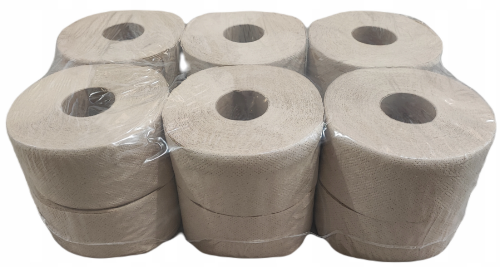 Papier toaletowy szary JUMBO mocny i miękki 100mb