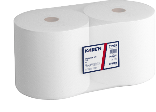  Czyściwo KAREN 72995 380mb, 2 warstwy - 2 rolki 