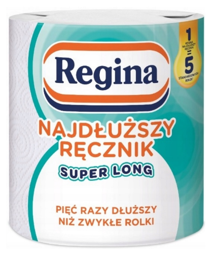 Obrazek Ręcznik papierowy REGINA Super Long 2 warstwy, celuloza