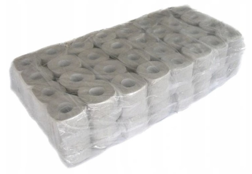 Papier toaletowy szary ADI 1 warstwa 15mb, 64 rolki