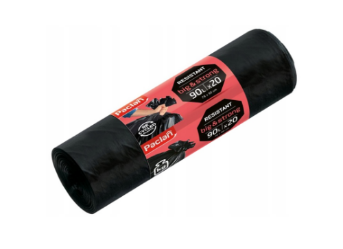 Worki na śmieci  90L PACLAN Big&Strong  20szt