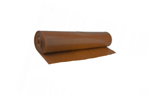 Worki na śmieci 120L 70x110 0,045my brązowe 25szt
