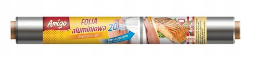 Folia aluminiowa 28x20mb AMIGO 