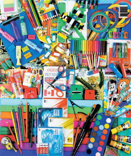 Reklamówka z uchem 40x45 TRIFLES 25 sztuk CIENKA 