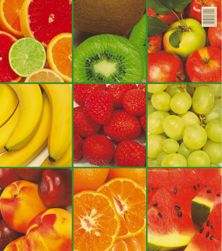 Obrazek Reklamówka z uchem 46x48 FRESH FOOD 25 sztuk 51my