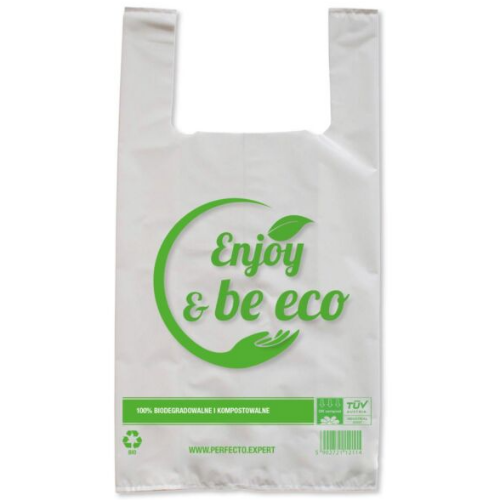 Reklamówki BIO 28/7/48 ENJOY&BE ECO 18my 50 sztuk 1359014