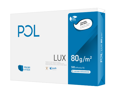 Papier ksero POLLUX A4 80g 500 arkuszy