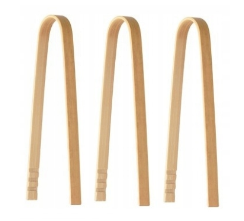 Szczypce z bambusa Fingerfood 10048 10cm 50szt
