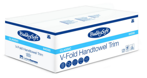 BulkySoft 84550 V-fold biały, 2 warstwy 3150szt