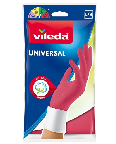 Rękawice gumowe VILEDA Universal L