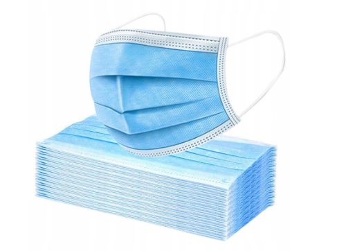 Maseczki medyczne 3w DISPOSABLE FACE MASK 50 sztuk