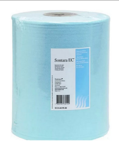 Czyściwo Sontara  włóknina EC turkus, 120mb, 1 rolka
