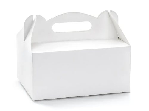 Pudełko na ciasto białe 19x14x9 10 sztuk