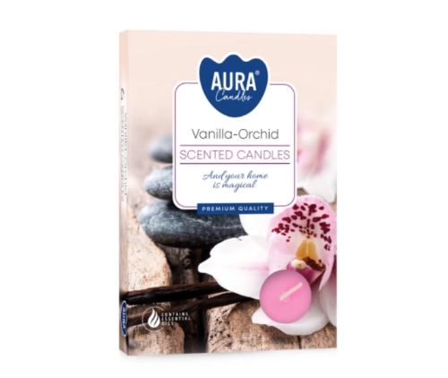 Podgrzewacz zapachowy WANILIA- ORCHIDEA 6 sztuk