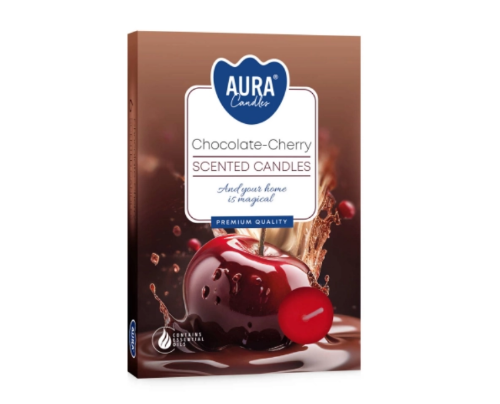 Podgrzewacz zapachowy CZEKOLADA- WIŚNIA 6 sztuk