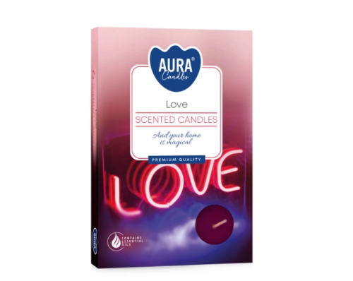 Podgrzewacz zapachowy LOVE 6 sztuk