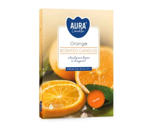 Podgrzewacz zapachowy POMARAŃCZA 6 sztuk