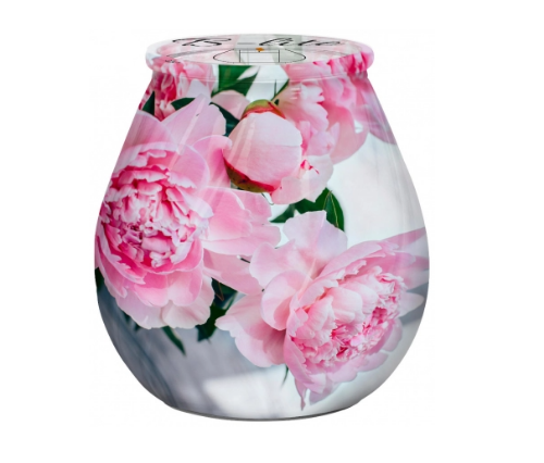 Świeca ogrodowa z wymiennym wkładem KWIAT PIWONII