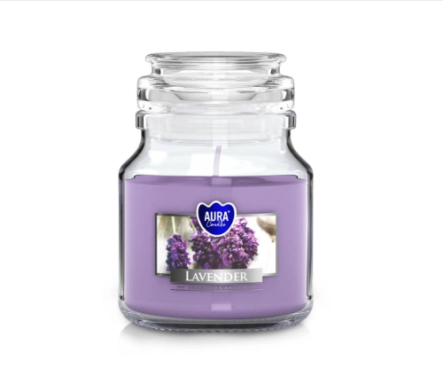 Świeca zapachowa w słoju LAWENDA 120g
