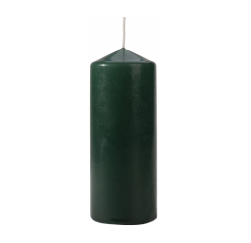 Świeca walec 60/150 butelkowa zieleń