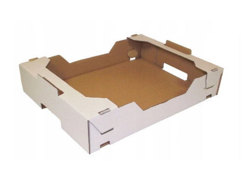 Pudełko na pączki 40x30x8cm białe 50szt.