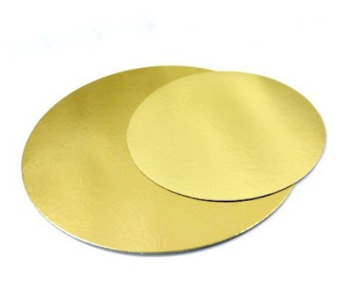 Podkład cukierniczy *22 biało/złoty 100szt. 1050