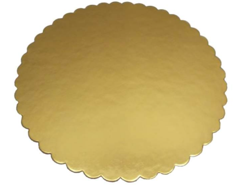 Podkład cukierniczy *36 złoto-biały 40szt.  9136 
