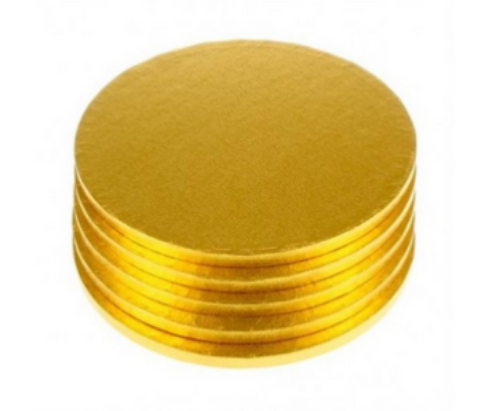 Podkład cukierniczy *18 gruby złoty 5szt. 0931701 