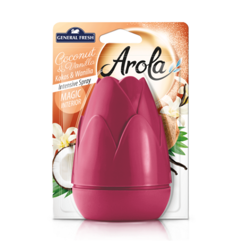 Odświeżacz w kształcie szyszki 40ml KOKOS WANILIA