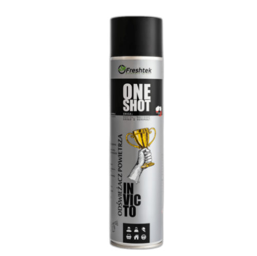 Odświeżacz Freshtek ONE SHOT 600ml perfumy INVICTO