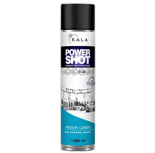 Odświeżacz POWER SHOT Neutralizer FRESH LINEN 600ml