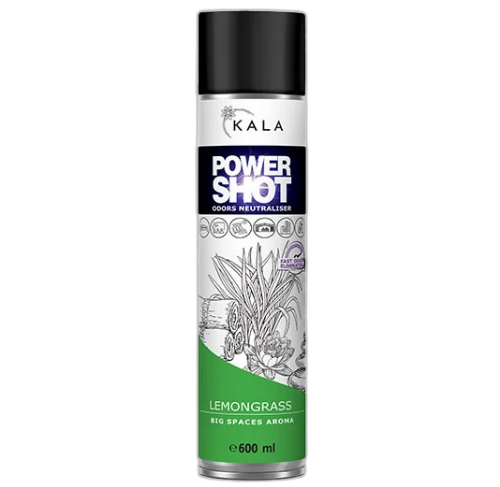 Odświeżacz POWER SHOT Neutralizer LEMON GRASS 600ml