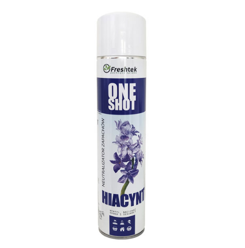 Odświeżacz Freshtek ONE SHOT 600ml HIACYNT