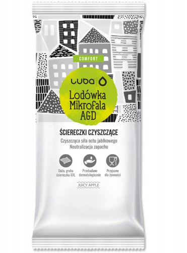 Nawilżane ściereczki LUBA AGD 32szt.
